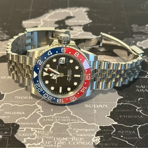 Men’s Luxury GMT Master II Homage “Pepsi” Superclone 40mm - Picture 4 of 7